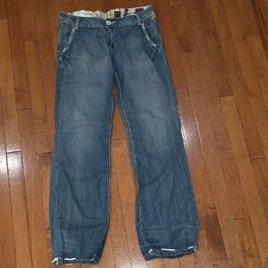 Buffalo David Bitton Blue Boyfriend Jeans